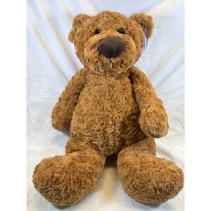 Toys R Us Brown Plush Teddy Bear Swirl Fur Stuffed Animal 2012 16154CN 5F601EC